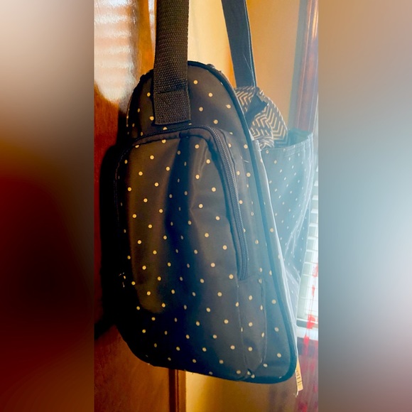 Carter's Child of Mine Diaper Bag 3 Pocket Zipper Shoulder Strap Gender Neutral - Picture 4 of 7